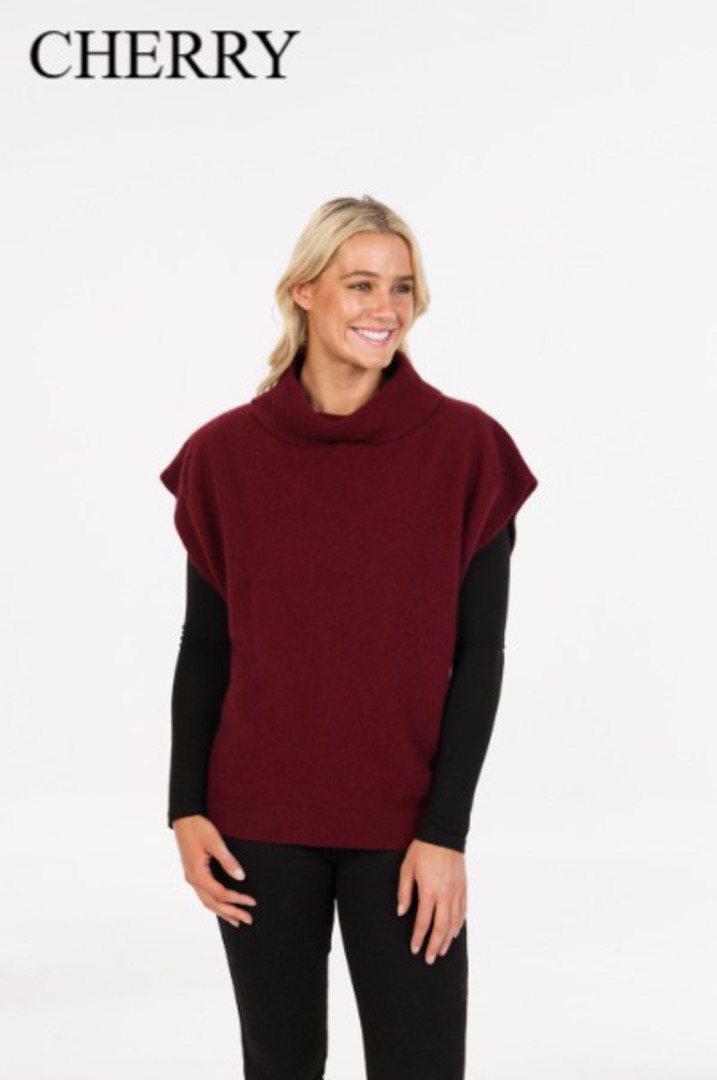 Native World Merino Possum Cowl Neck Tunic image 0